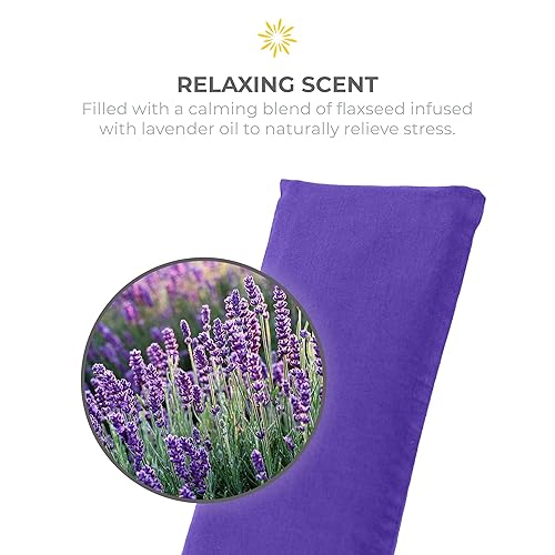 Miniatura 9 de Paquete de 4 almohadas perfumadas de satén de bajo brillo con funda extraíble (azul oscuro)