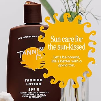 Amazon.com : Tanning Club - Tanning Lotion SPF 8 - Hydrating
