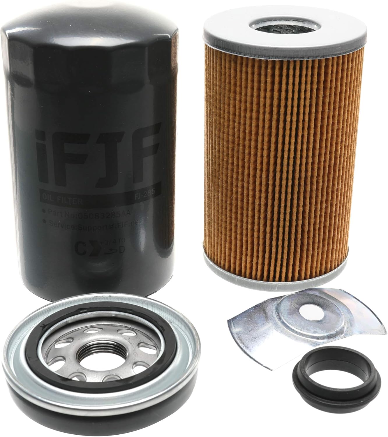 iFJF 5083285AA Oil Filter Replacement for 2007-2024 Ram Truck 2500 3500 4500 5500 2007-2010 Dodge Ram 2500-5500 6.7L Diesel Engine Replaces 5016547AA 5093092AA