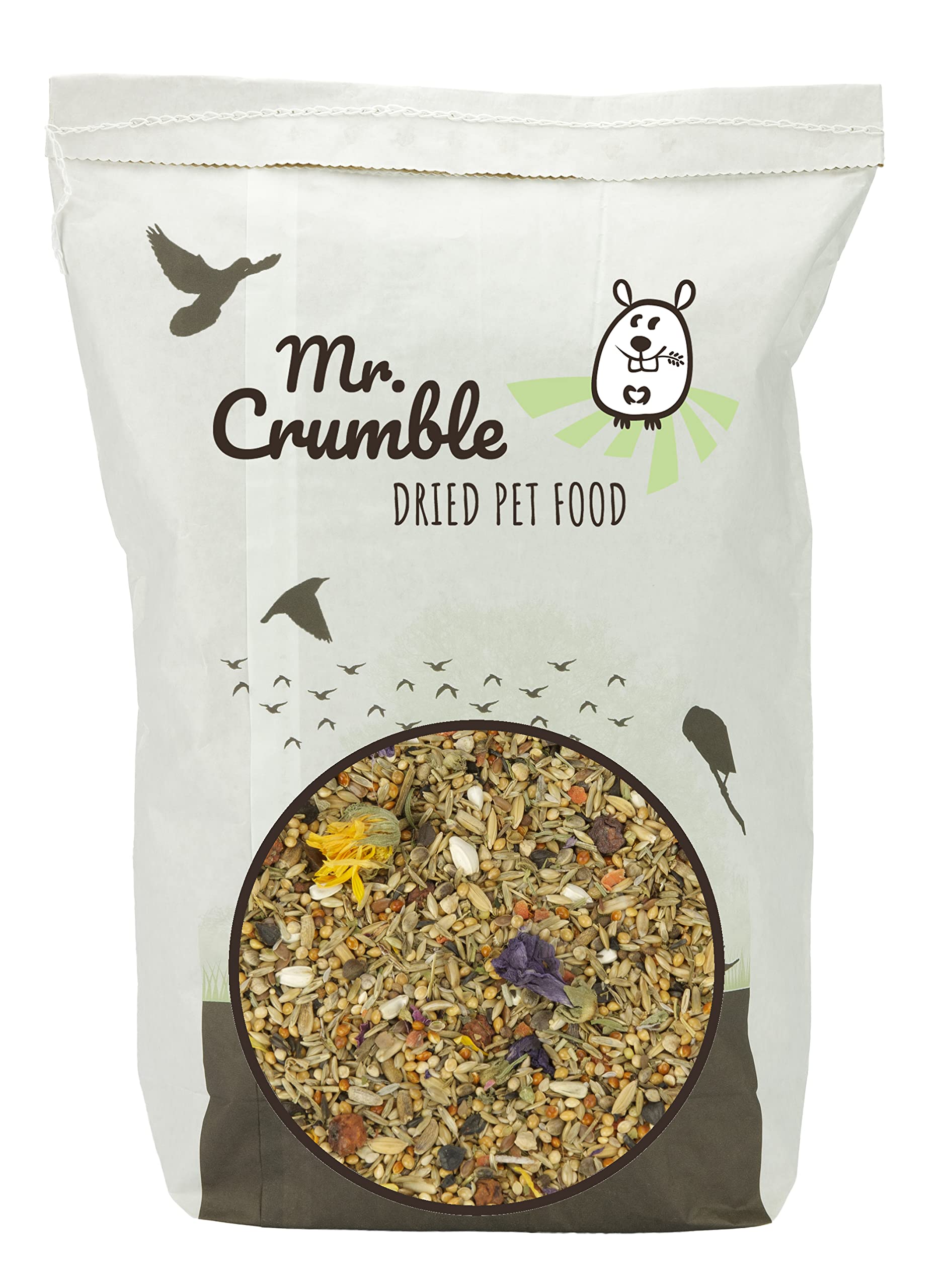 Nymphensittich-Topfit Futter für Nymphensittiche und Großsittich mit Kräutern und Mineralien 10 kg