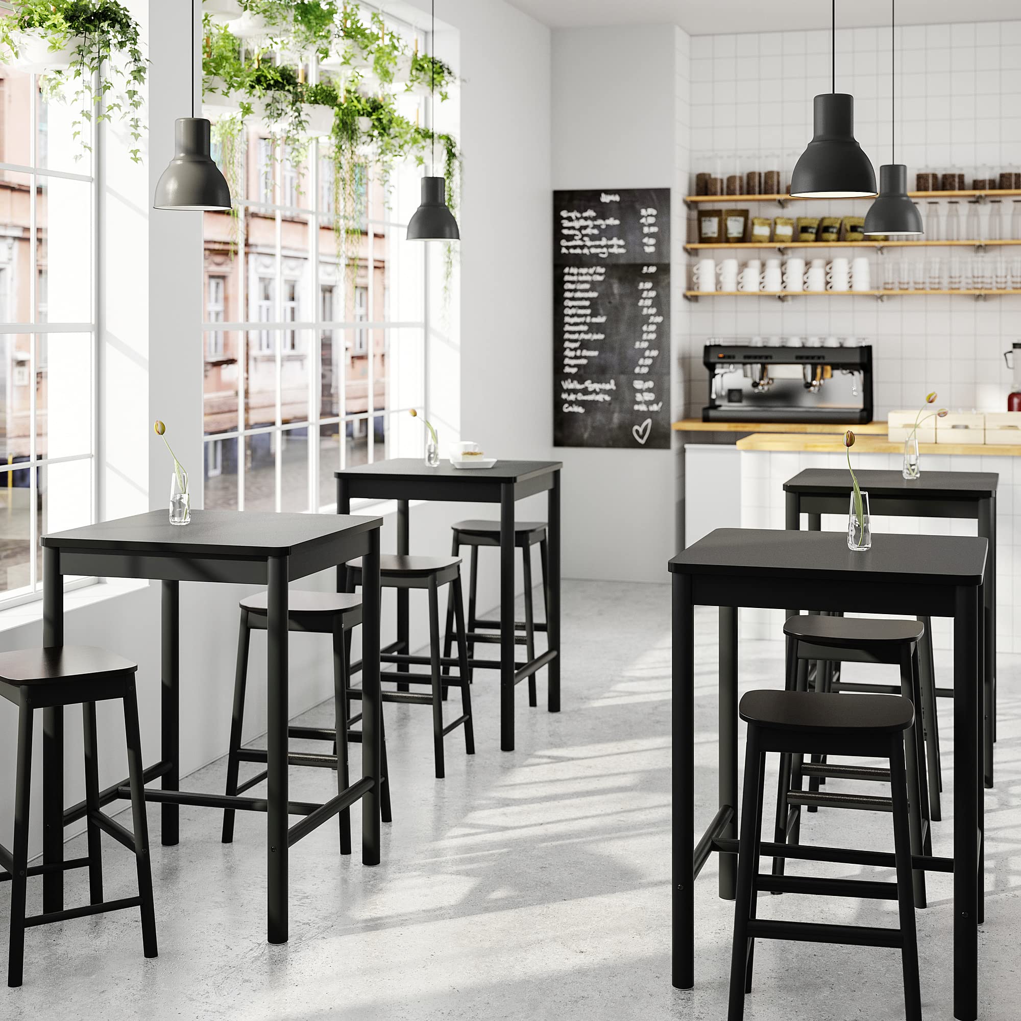 IKEA RÖNNINGE カウンターテーブル＆チェアセット 【公式通販】