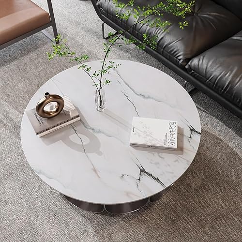 Miniatura 4 de CRE8TIVE Papel adhesivo de mármol rosa y blanco para encimeras, impermeable, 12 x 80 pulgadas, papel tapiz de mármol blanco mate, autoadhesivo,