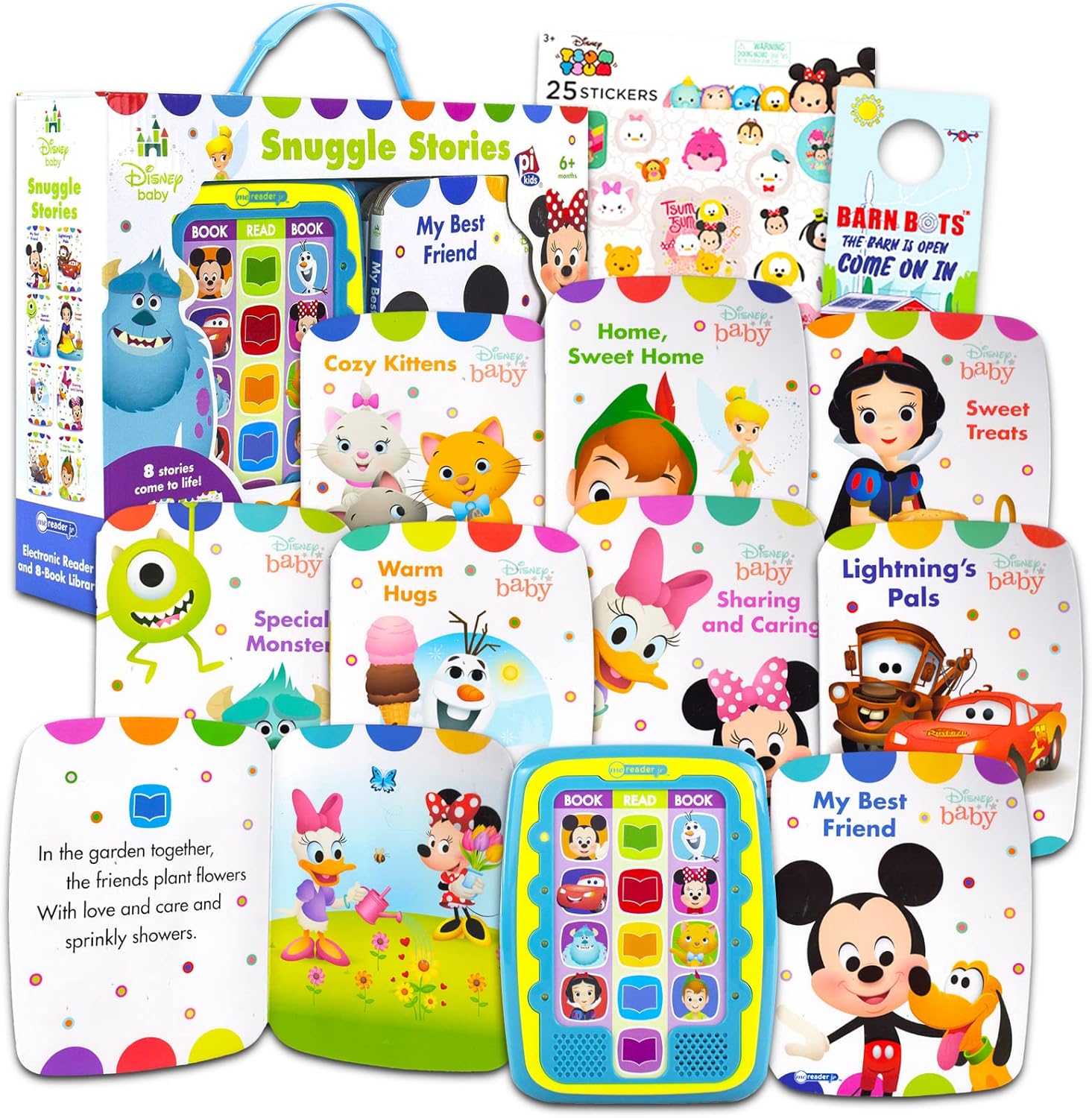 Disney Baby Me Reader Electronic Reader 8 Book Bundle Disney Books