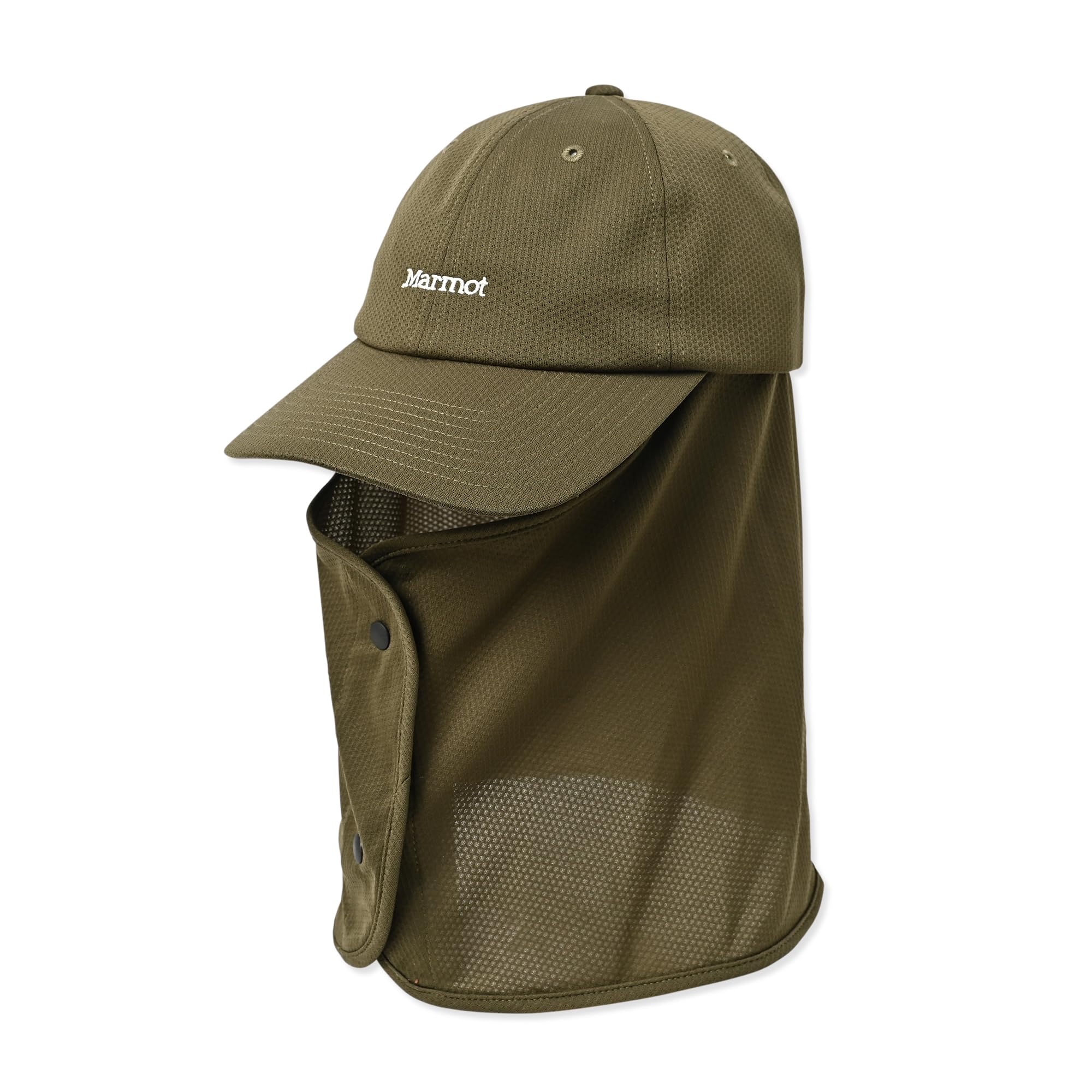 Amazon.co.jp: Full Face Sunshade Cap KHAKI : ファッション