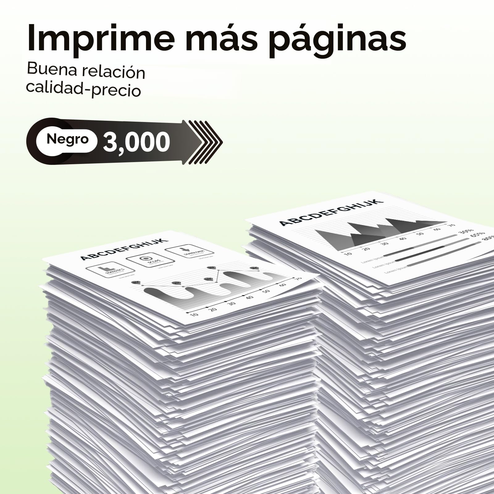 Swiss Toner TN2510XL Compatible Brother TN2510 TN-2510 TN-2510XL Negro 2-Pack