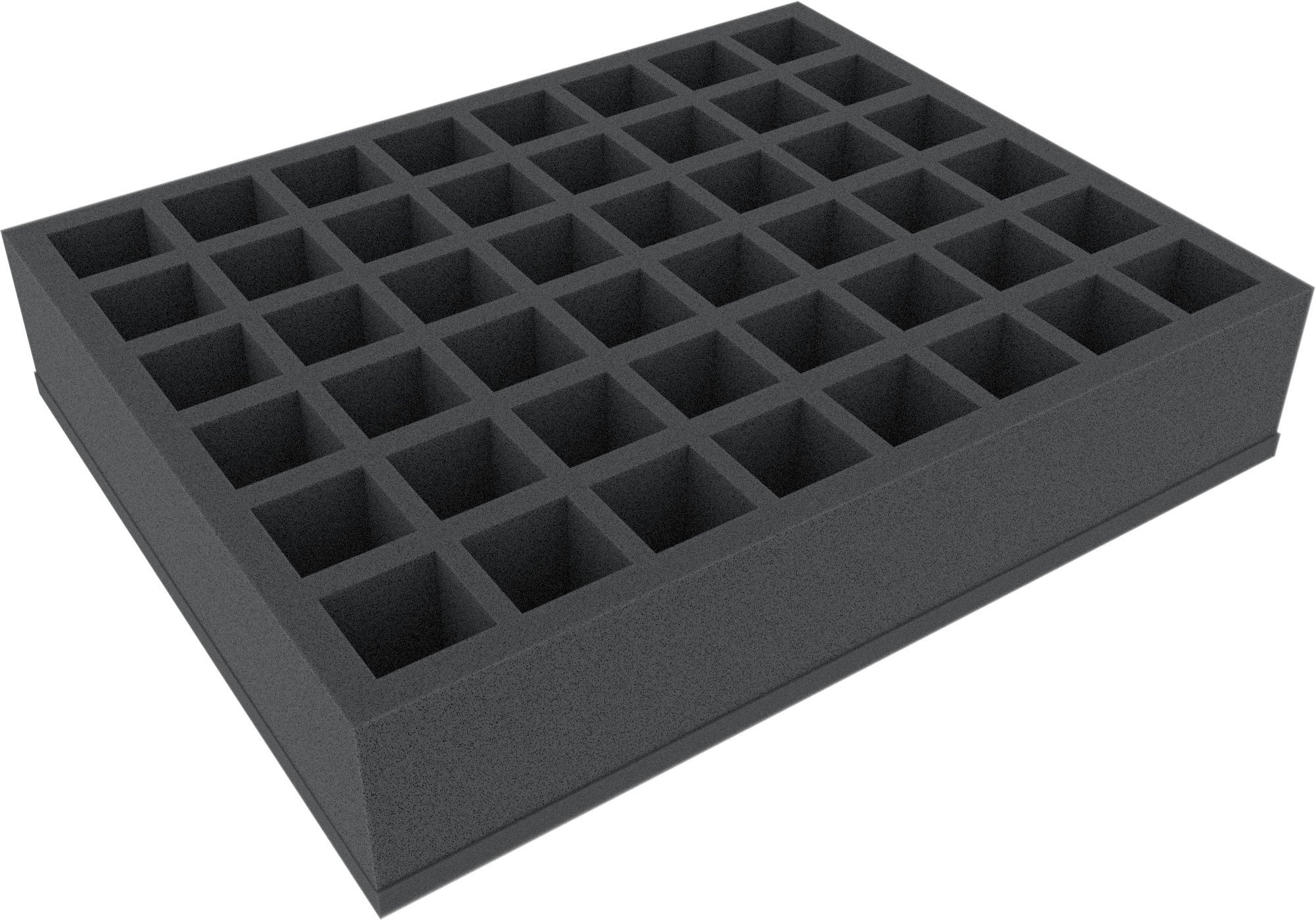 FS070KR06 70 mm Figure Foam Tray with 48 slots - full-size