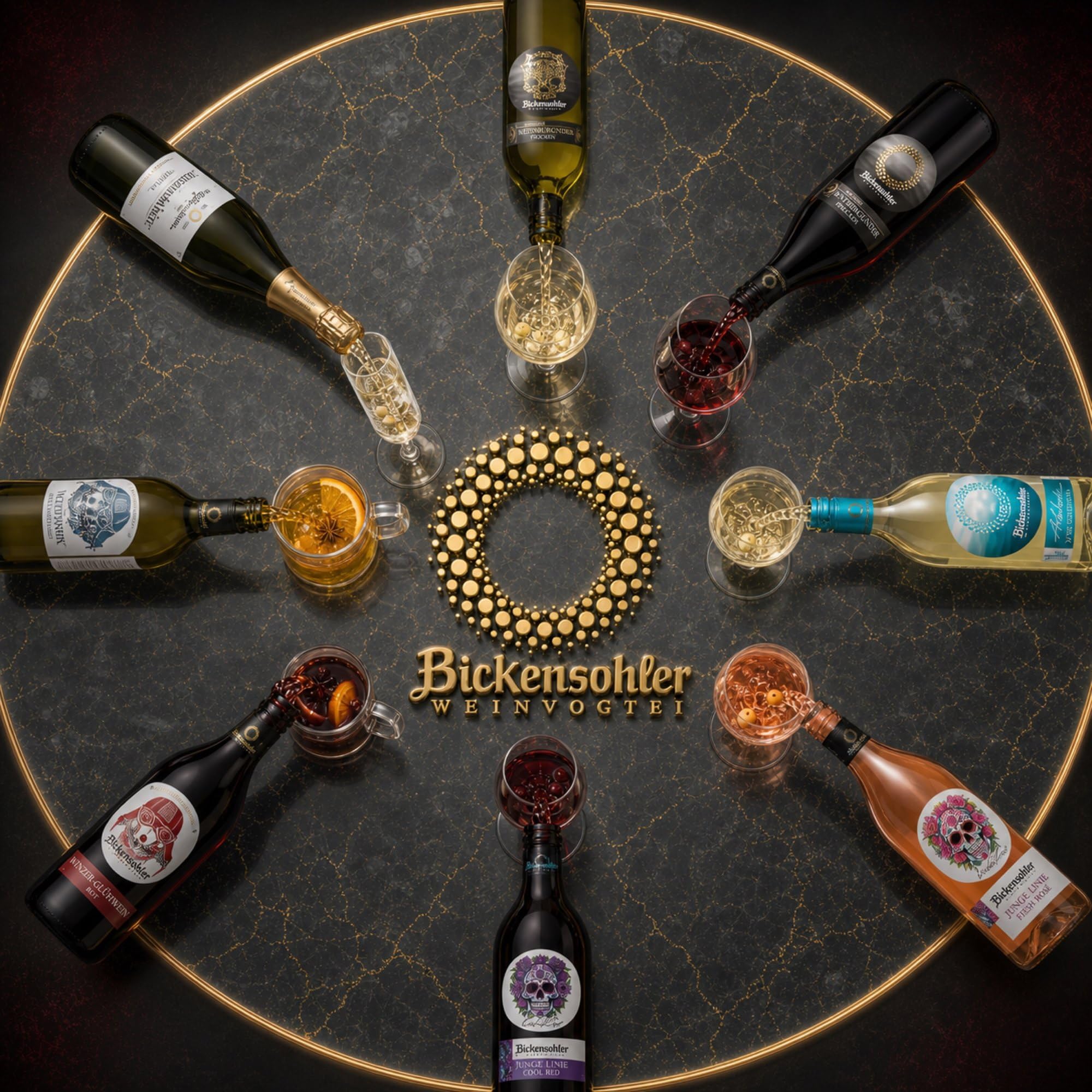 Bickensohler Sekt Probierpaket (6 Flaschen) – je drei Flaschen Cuvée du Maitre und Mysterious Pinot Noir Blanc de Noir – Winzersekt vom Kaiserstuhl