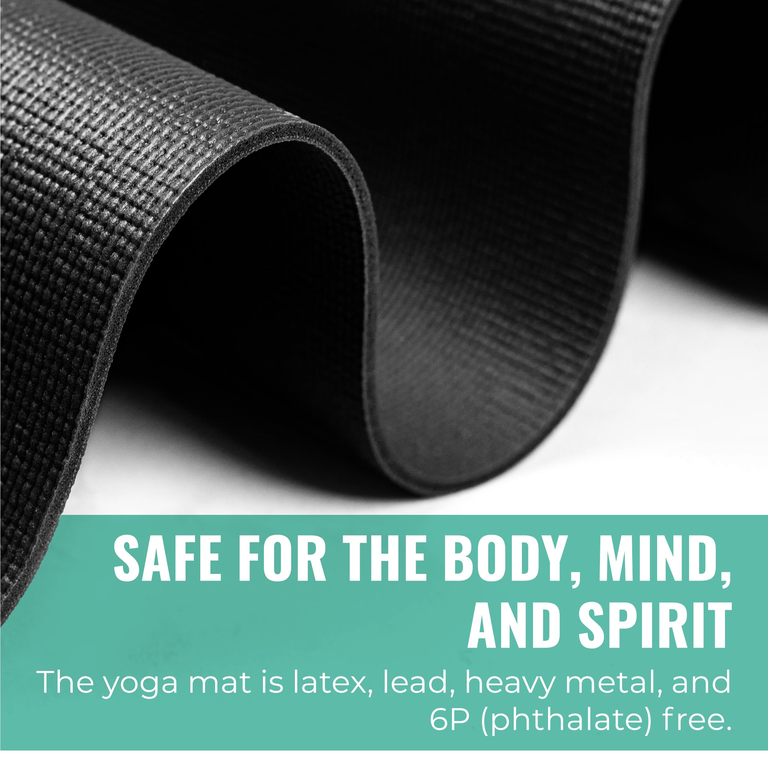 Paquete de 16 esterillas de yoga de 68 x 24 pulgadas, tapete de ejercicio antideslizante, tapete de gimnasio de 3.5 mm de grosor, tapetes de yoga no tóxicos a granel para escuelas y