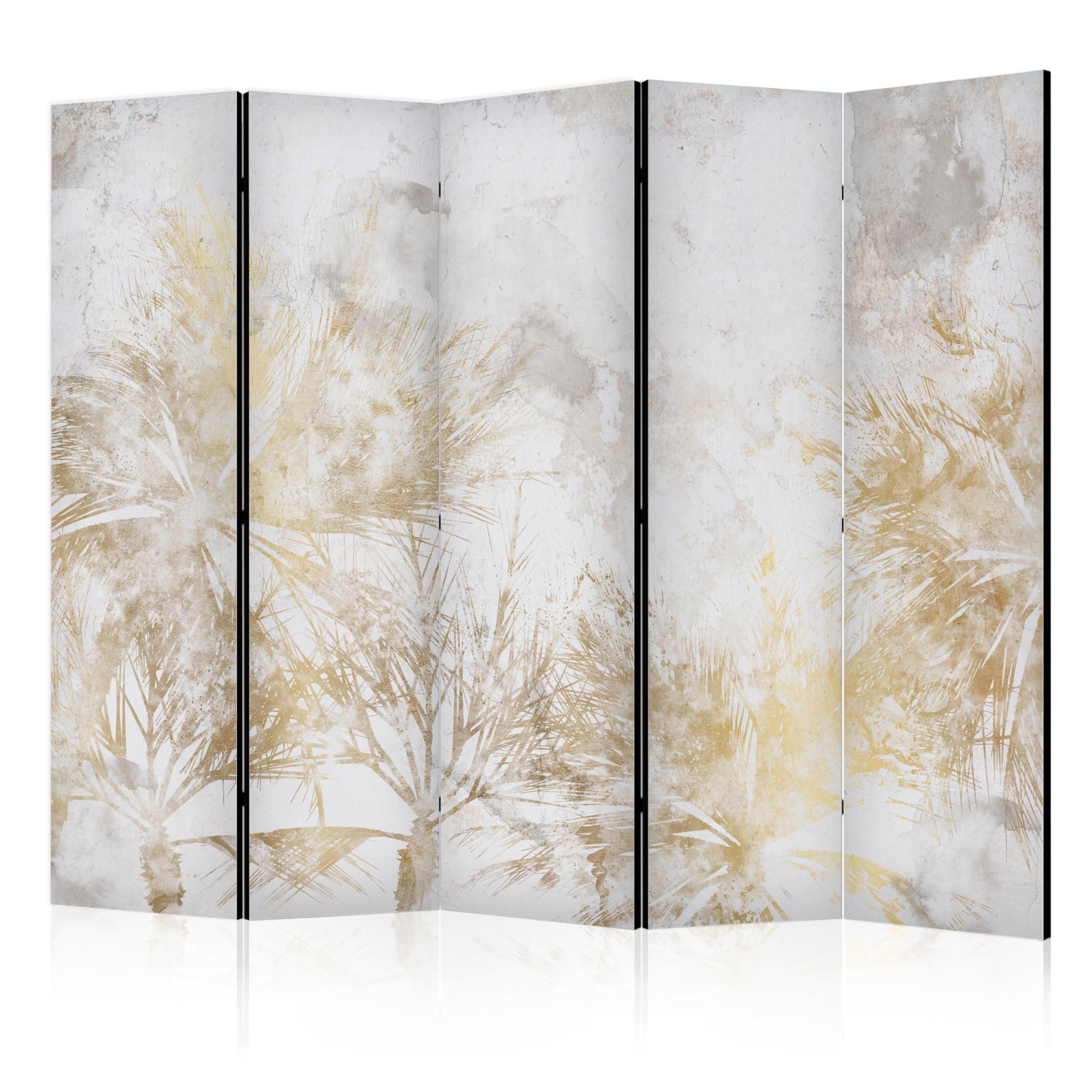 murando - Paravent Décoratif Intérieur Acoustique, Aquarelle, 225x172 cm