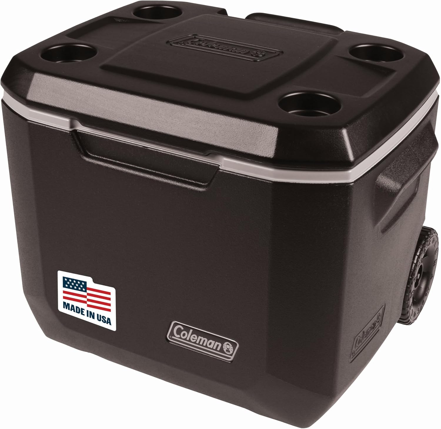Coleman Xtreme 50qt Rolling Cooler with Wheels