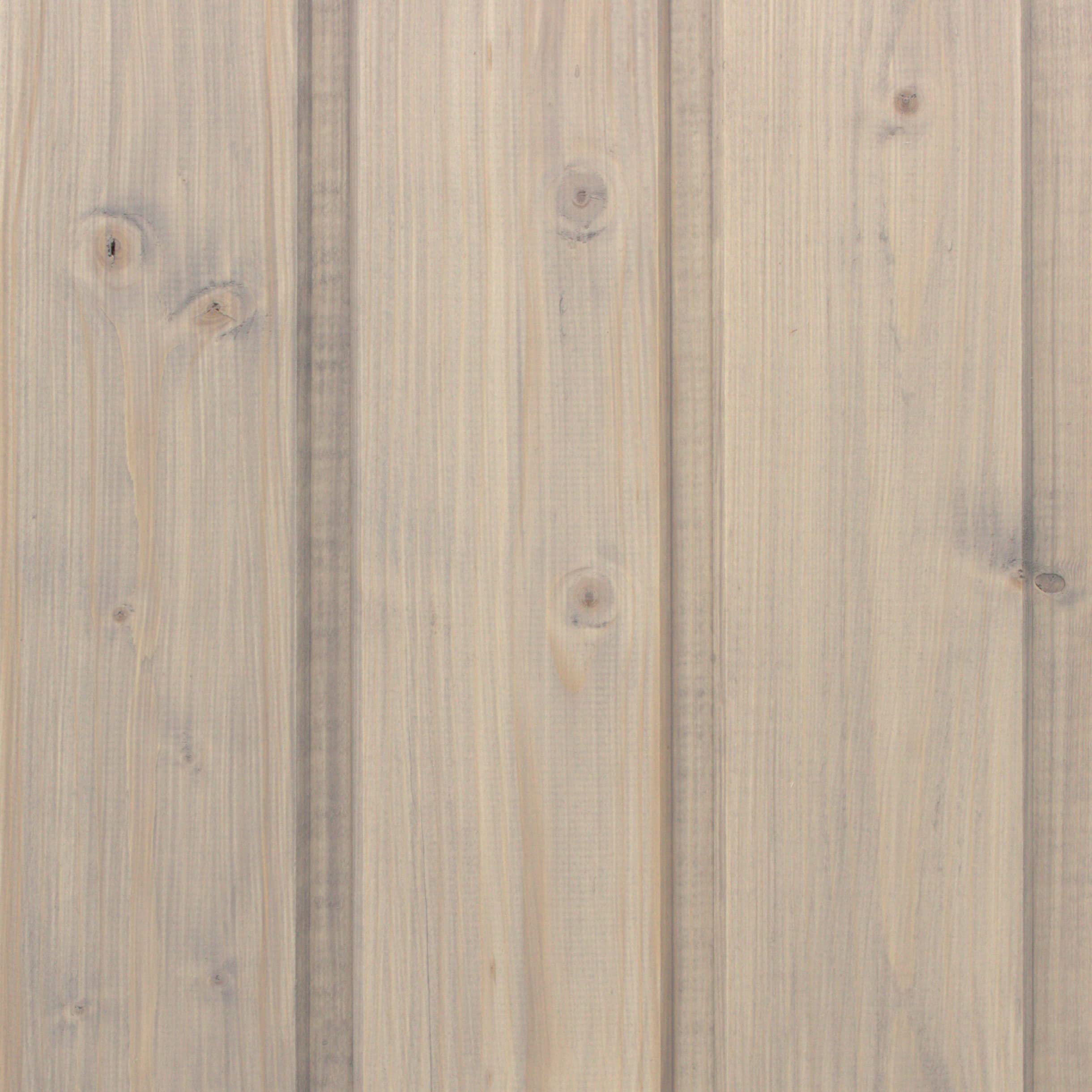 TIMBELA Il kit di impregnanti per l’applicazione su casette in legno interno e esterno - 5 litri di colore BIANCO+ 5 litri di impregnante di colore GRIGIO + IL REGALO il kit di pennelli