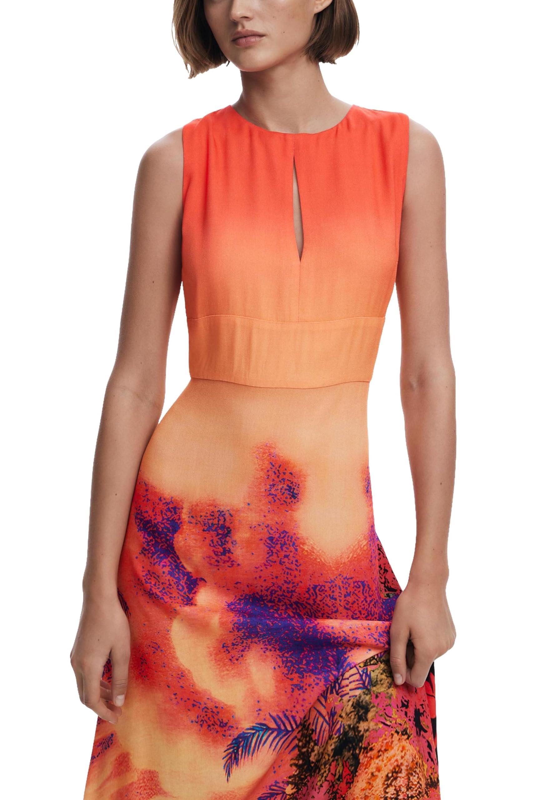 Desigual 25swvw93 Vestito Casual Donna