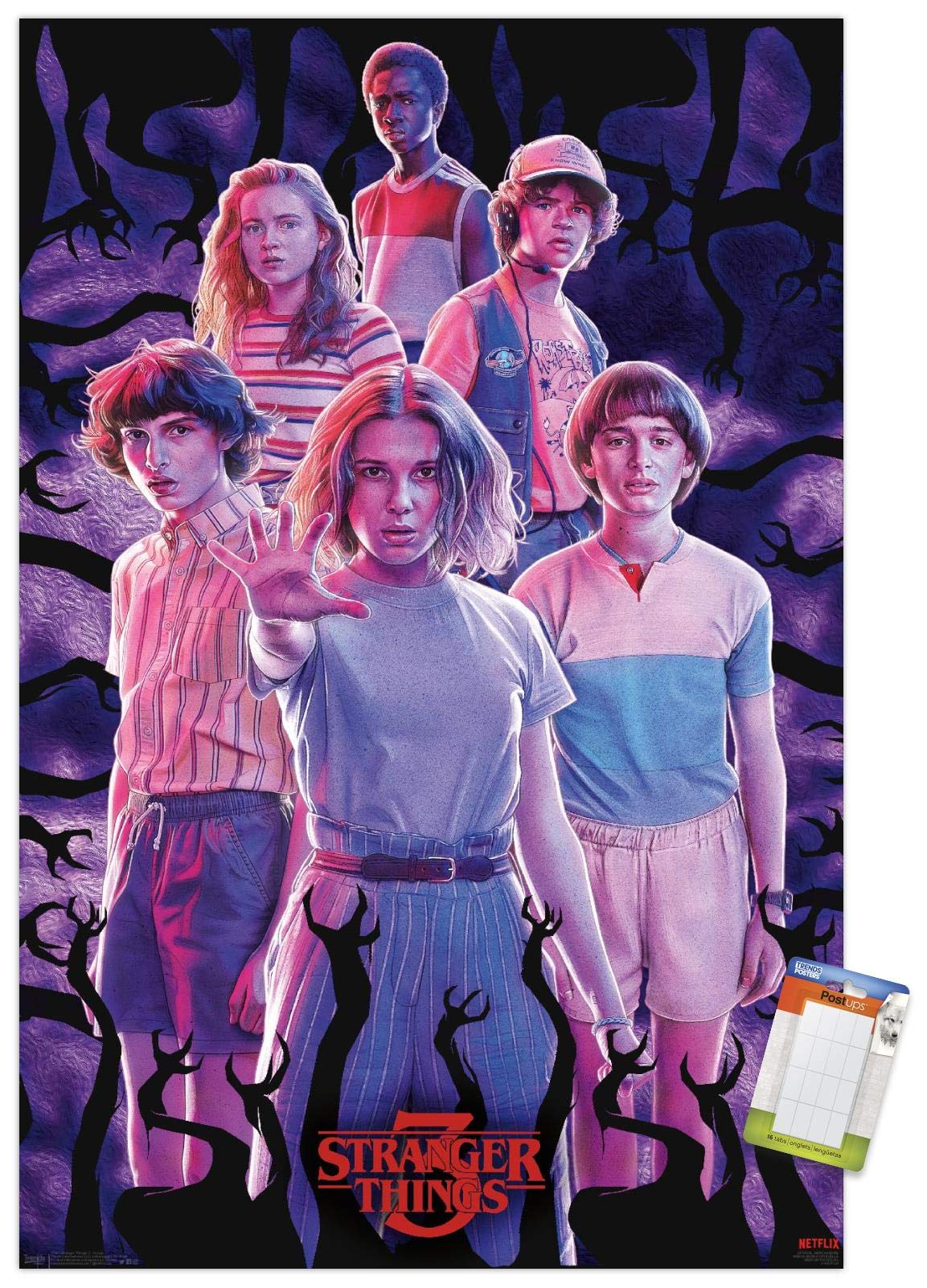 Buy Trends International Netflix Stranger Things Season 3 Group Wall 