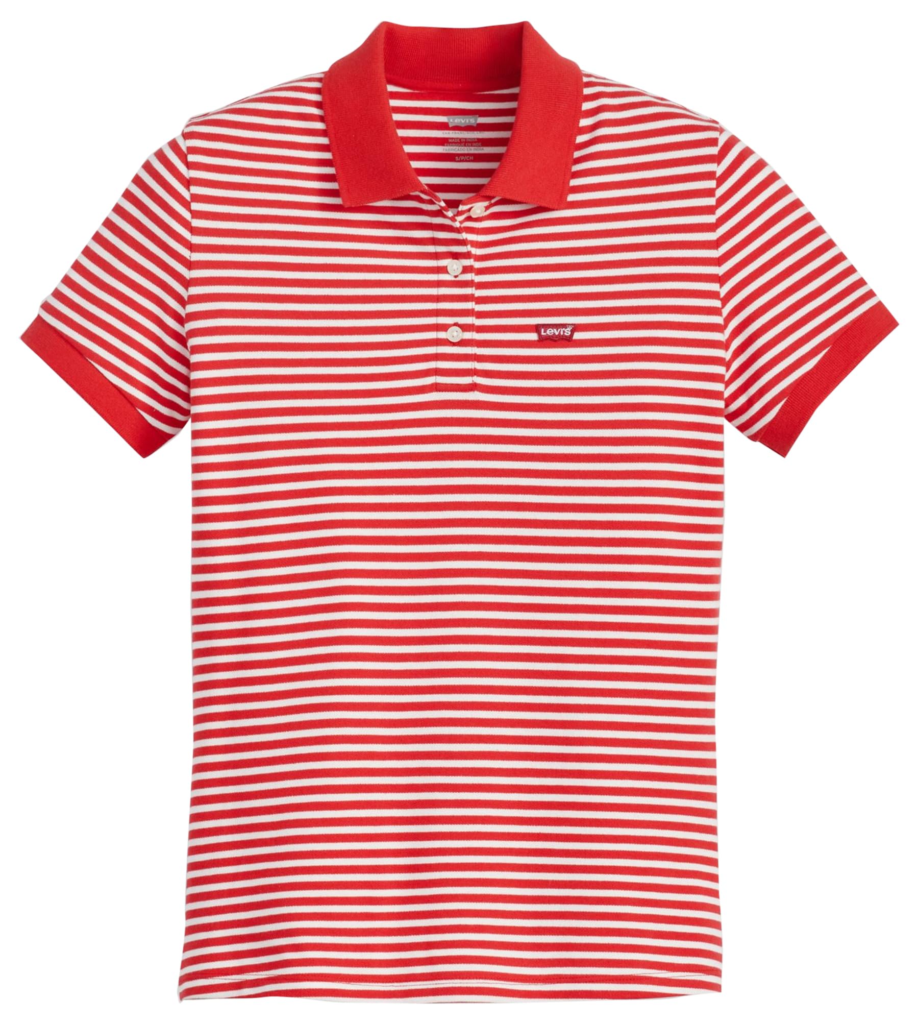Levi's Camicia da Donna Slim Housemark, Marigold Stripe Mars, XS