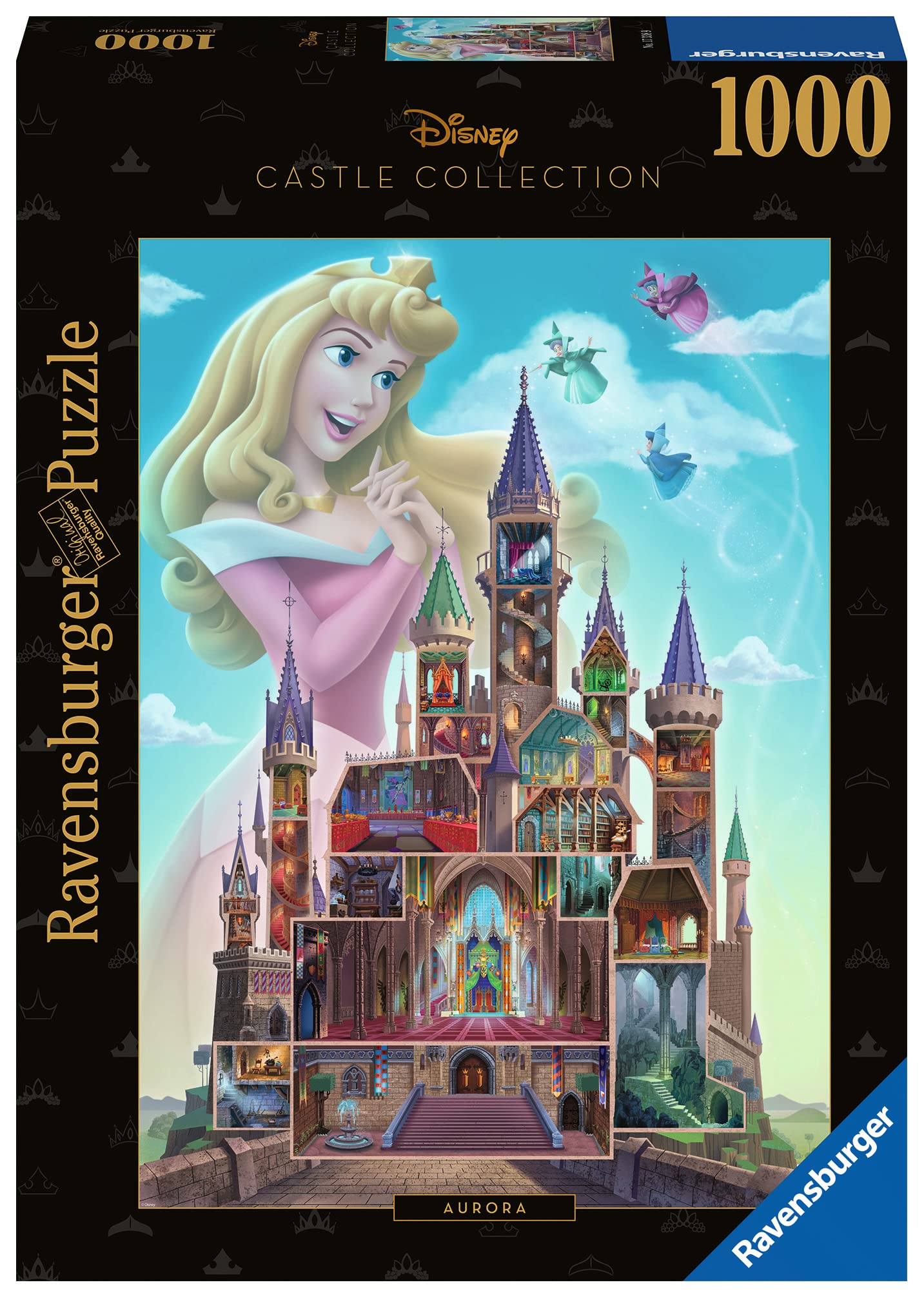 Misitu Puzzle 1000 Pezzi Per Adulti, Orso Polare Sotto L'aurora Boreale, Dimensioni 70x50 Cm, Poster Incluso, Decorazione Casa