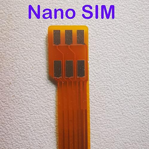 Miniatura 4 de Sintech Nano SIM 3G 4G Card Male to Standard UIM SIM Female Extension Flat FPC Cable Extender 15cms,Compatible with iPhone 5-11