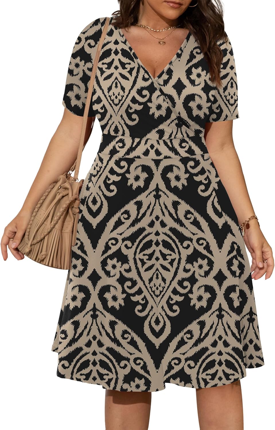 Khaki Floral