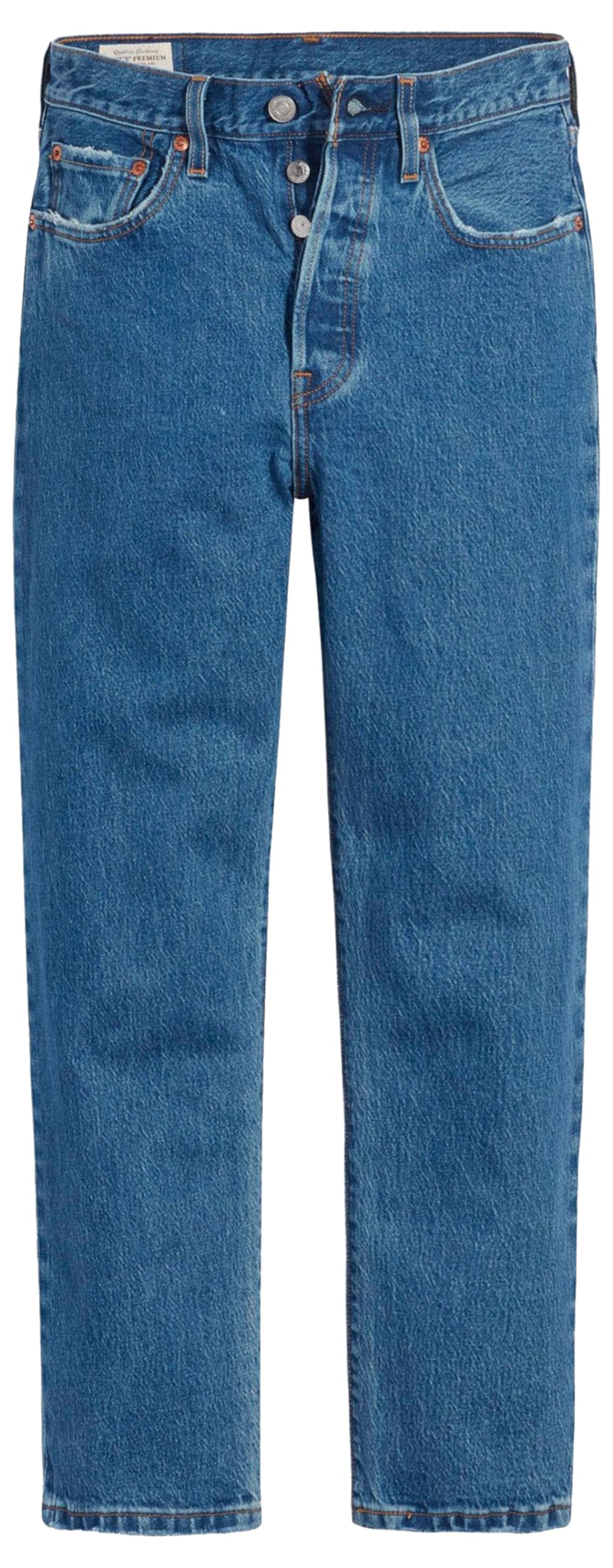 Levi's Jeans da Donna 501 Crop High Rise, Straight Fit
