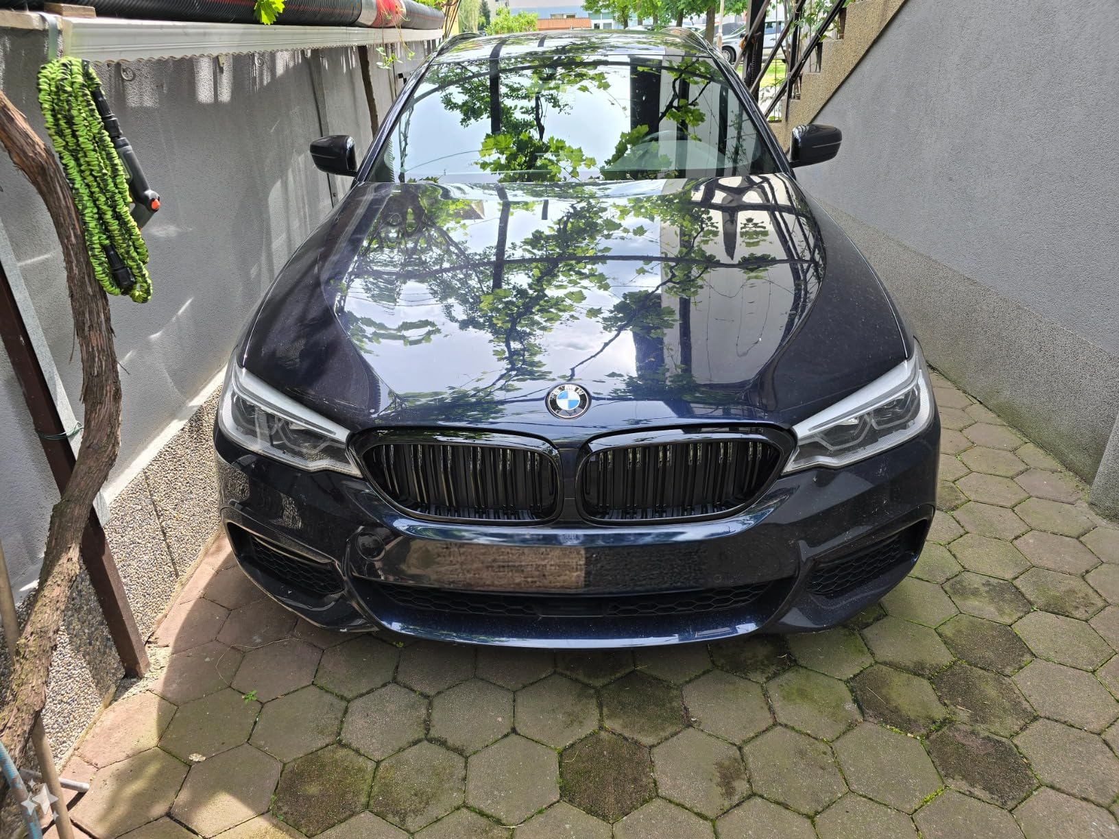 2X Grilles De Calandre BMW Serie 5 G30 G31 Chrome Et Noir M Performance 17 20 2X Grilles De Calandre BMW Serie 5 G30 G31 Chrome Et Noir M Performance 17 20