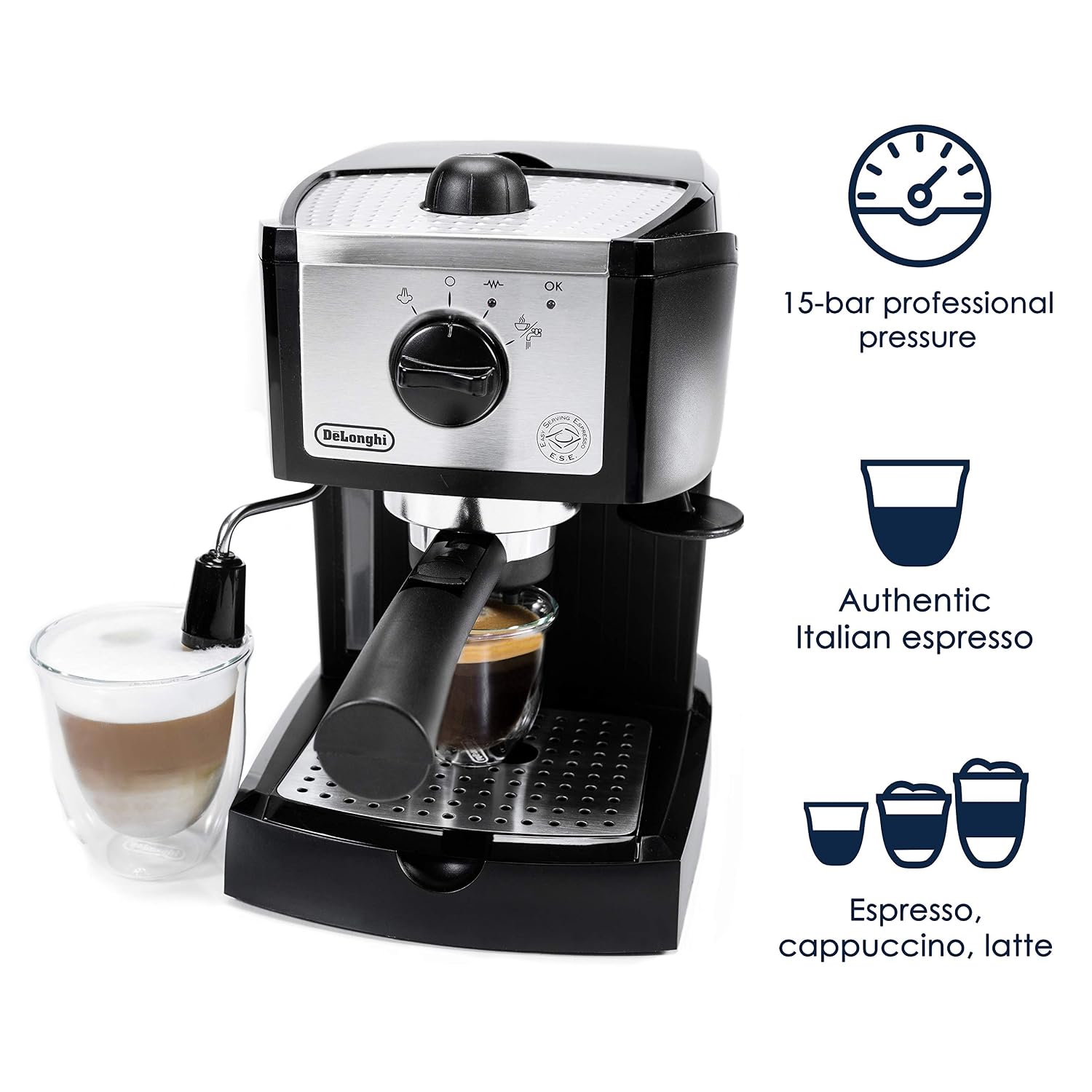Delonghi EC155 Coffee Maker : Amazon.co 