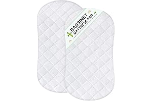 Ultra Soft & Waterproof Bamboo Bassinet Protector