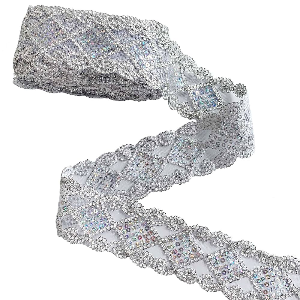 Jesus Diamante キラキラリボンレースシャンパンバレッタ エナメルリボンバレッタ ： JESUS DIAMANTE [ジーザスディアマンテ]