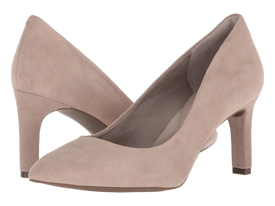 

Rockport Total Motion Valerie Luxe Pump (Dove Suede) Women's Shoes