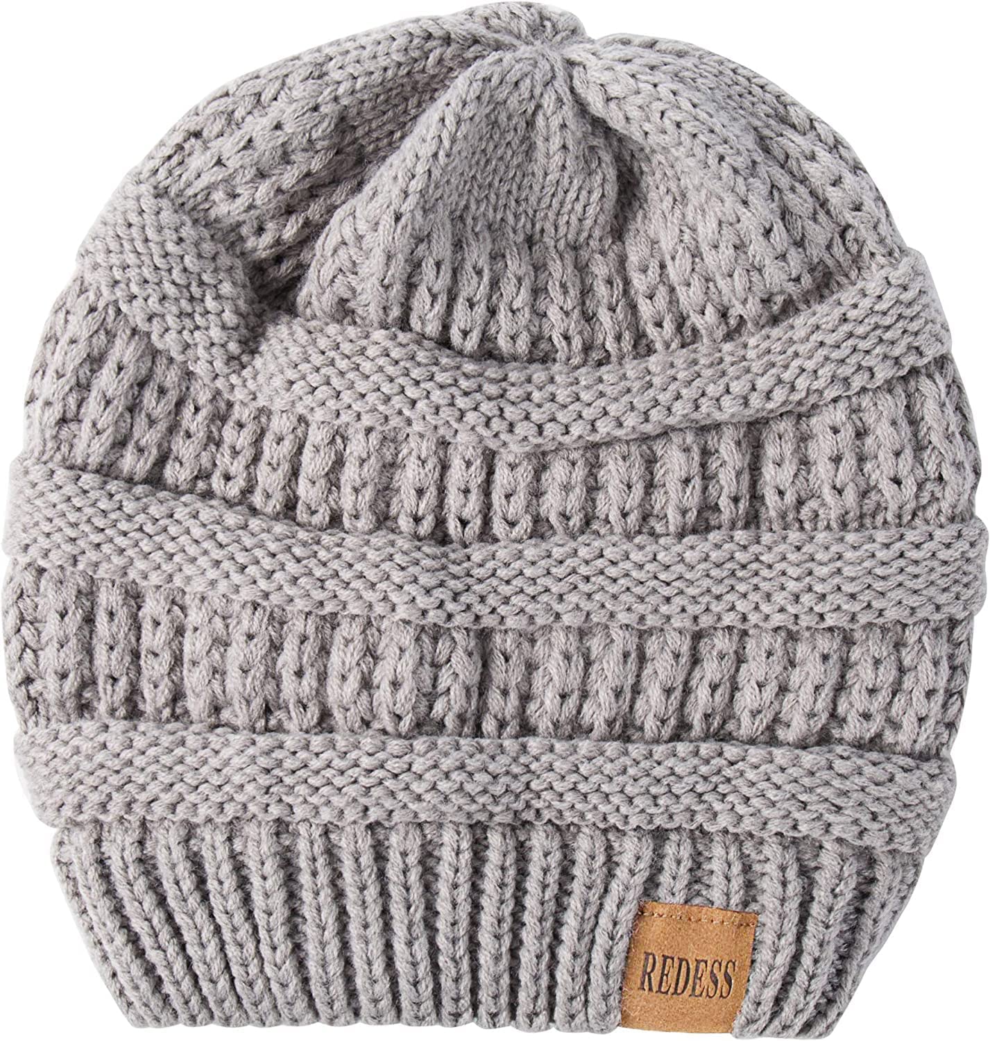 REDESS Slouchy Beanie Hat per Uomo e Donna Winter Warm Chunky Soft Oversize Cable Knit cap