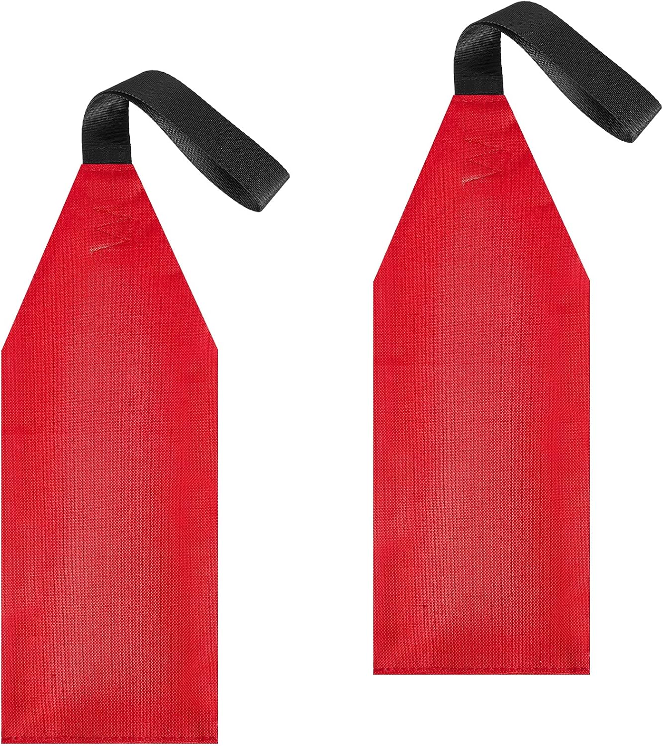 Frienda 2 Pieces Safety Travel Flag for Kayak Canoe Red