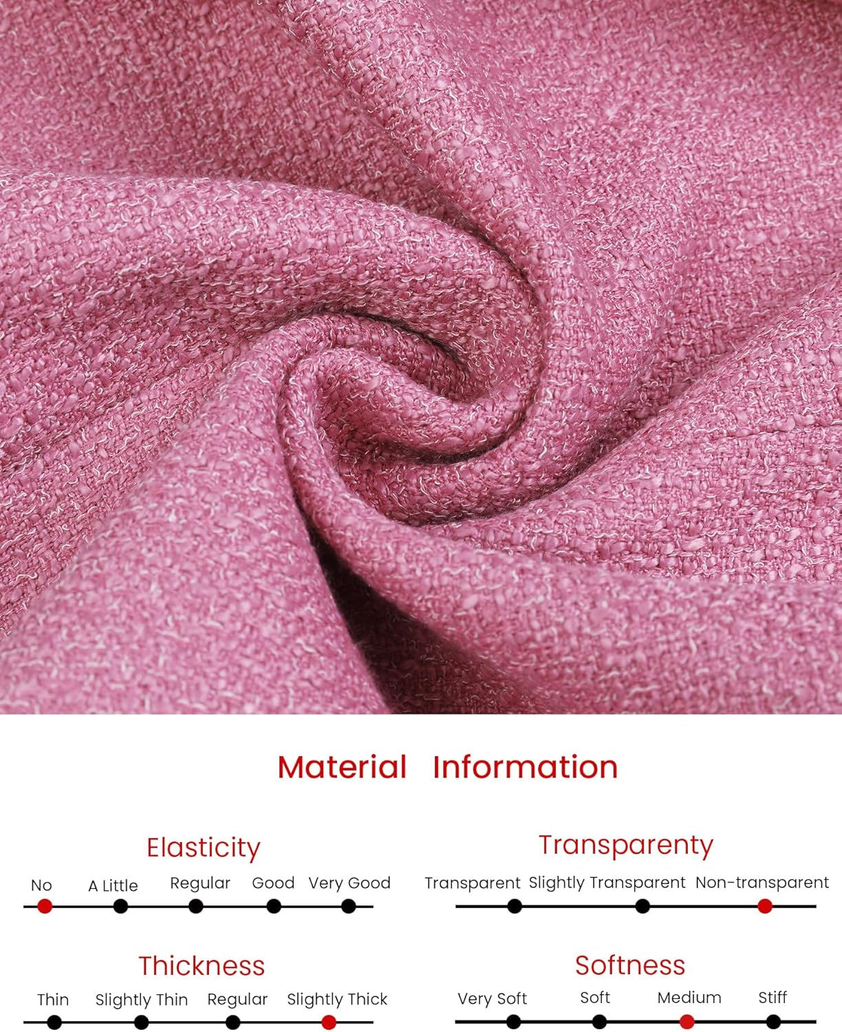 Women's Tweed Blazer Button Down Long Sleeve Open Front Business Casual Cropped Jacket - Image 5