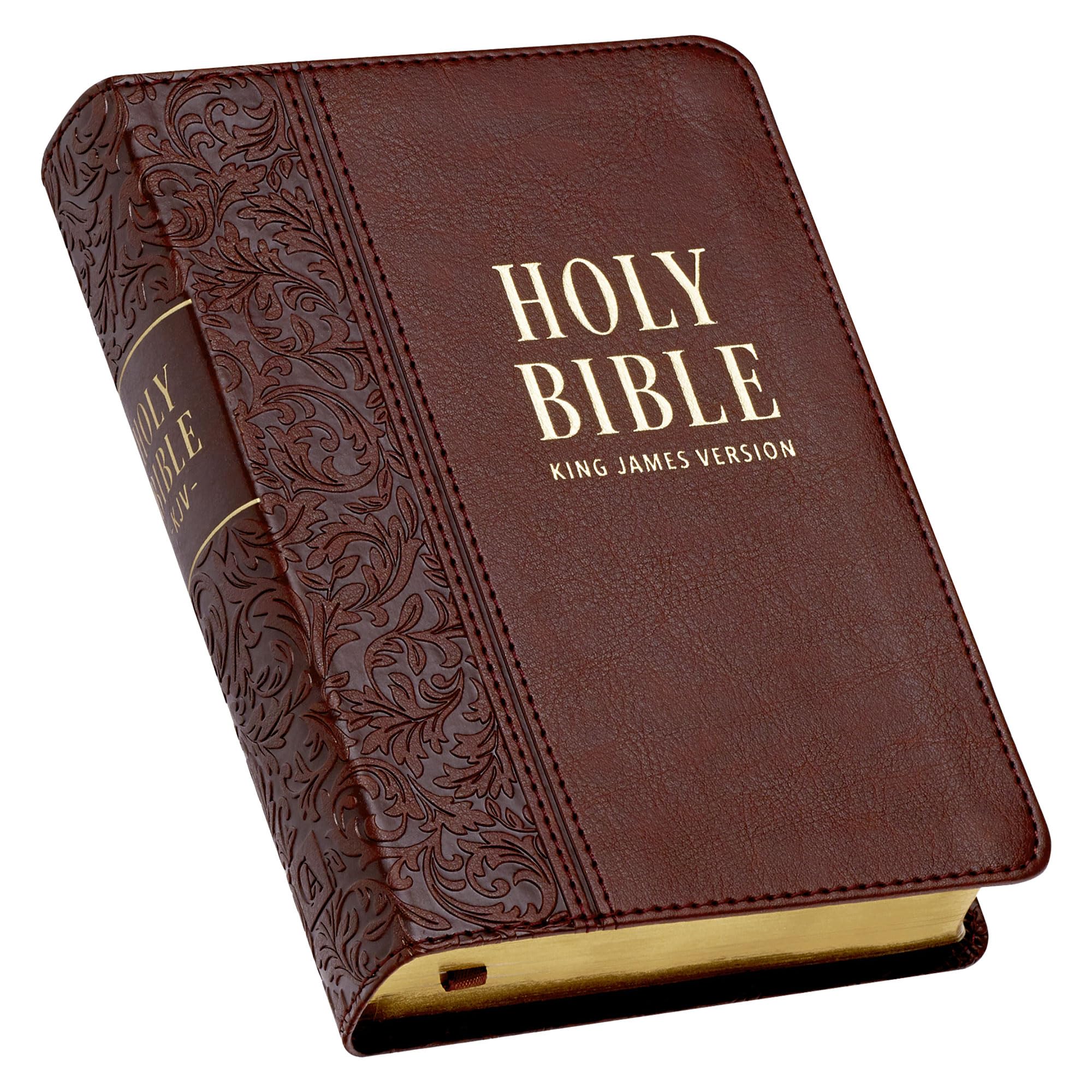 KJV Compact Large Print LL Brown Imitation Leather – Large Print, 14 April 2020
