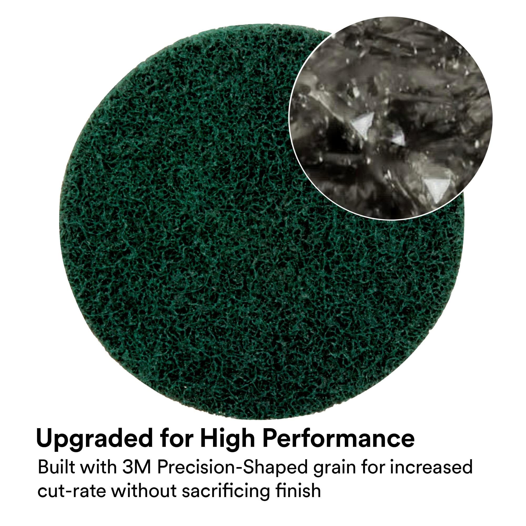 Scotch-Brite Roloc Precision Disco para la preparación de superficies, fino | PN-DR, TR, 50.8 mm, 25 por paquete