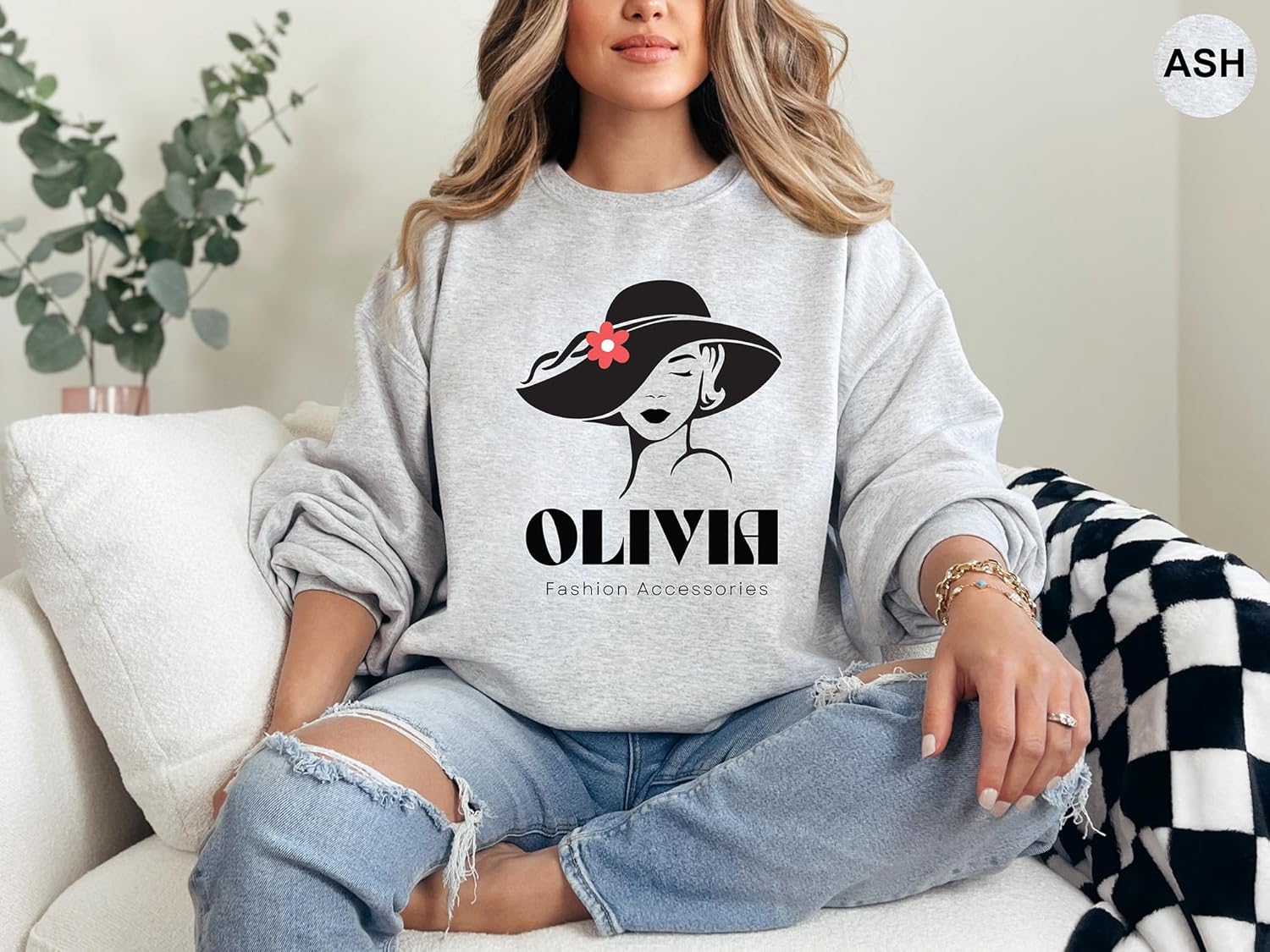 Custom Sweatshirt for Women and Men Custom Sweatshirts Design Your Own with Photo and Text Sweater with Design - Image 6