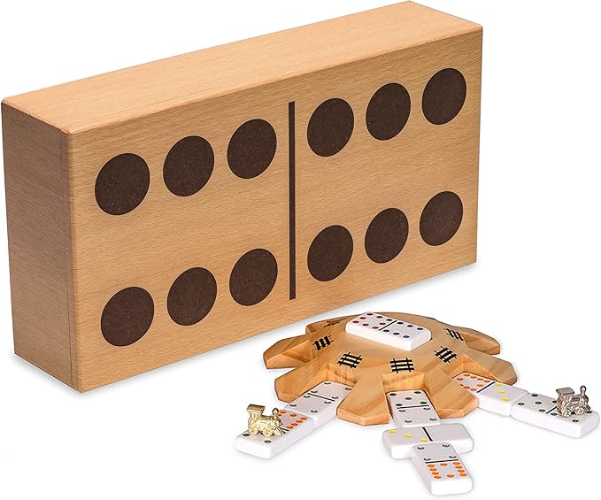 Yellow Mountain Imports Mexican Train Complete Set with