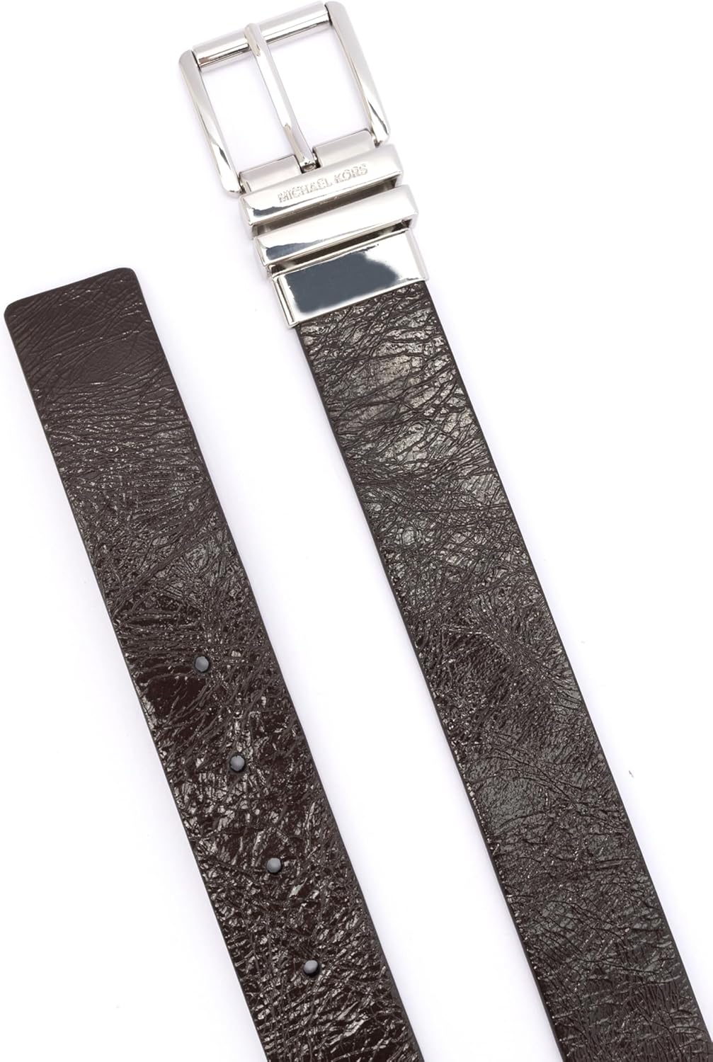 Michael Kors womens 1.5 Inch Leather Reversible Belt, Stylish Fashion Accessory for Everyday Wear - Image 5