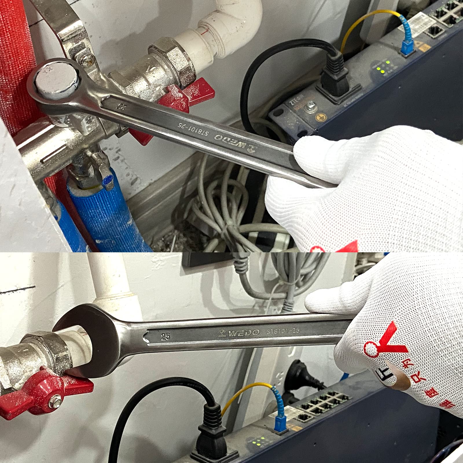 Clé Combinée De 34 Mm - Clés De Serrage De Qualité Industrielle Avec 12