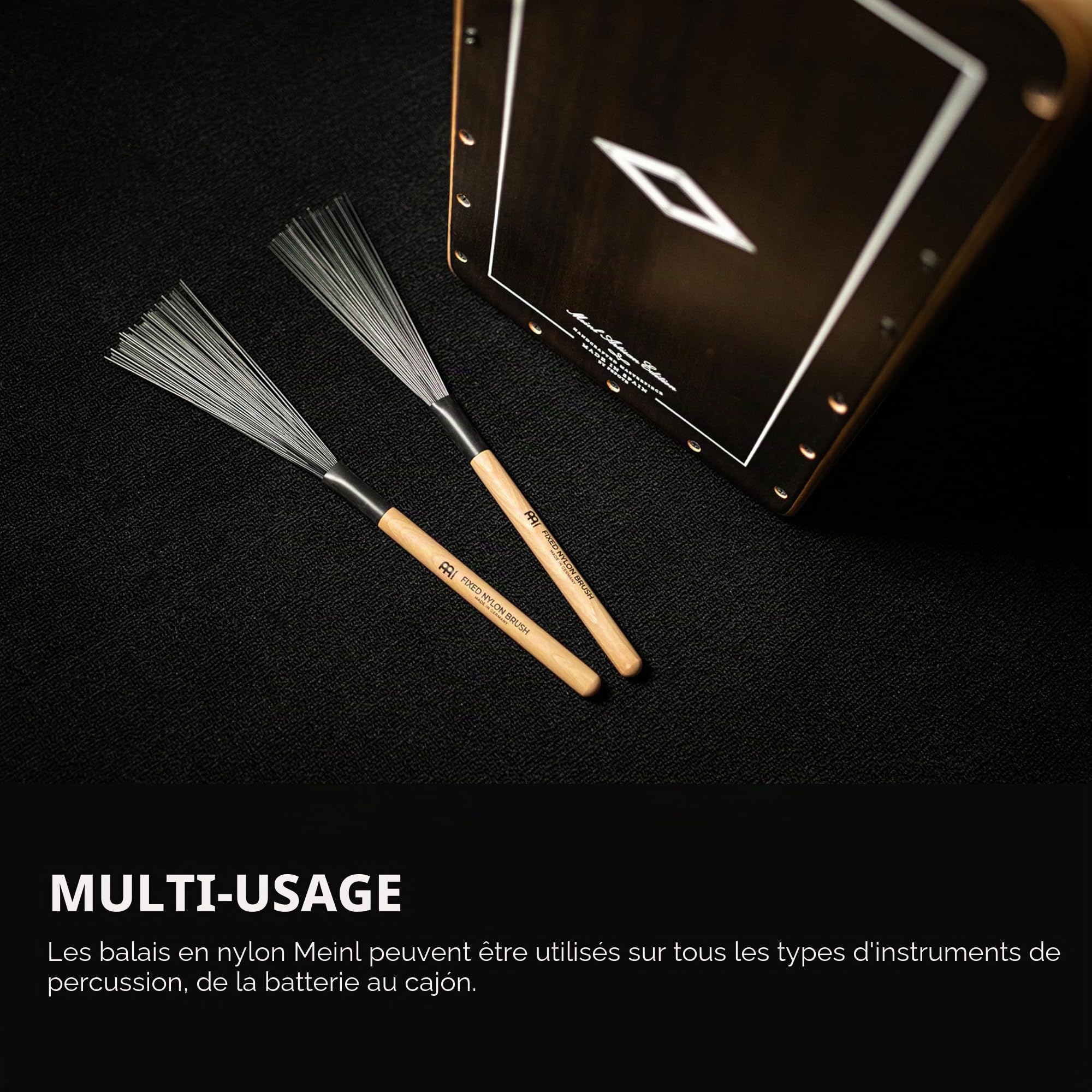 Meinl Fixed Nylon Brush