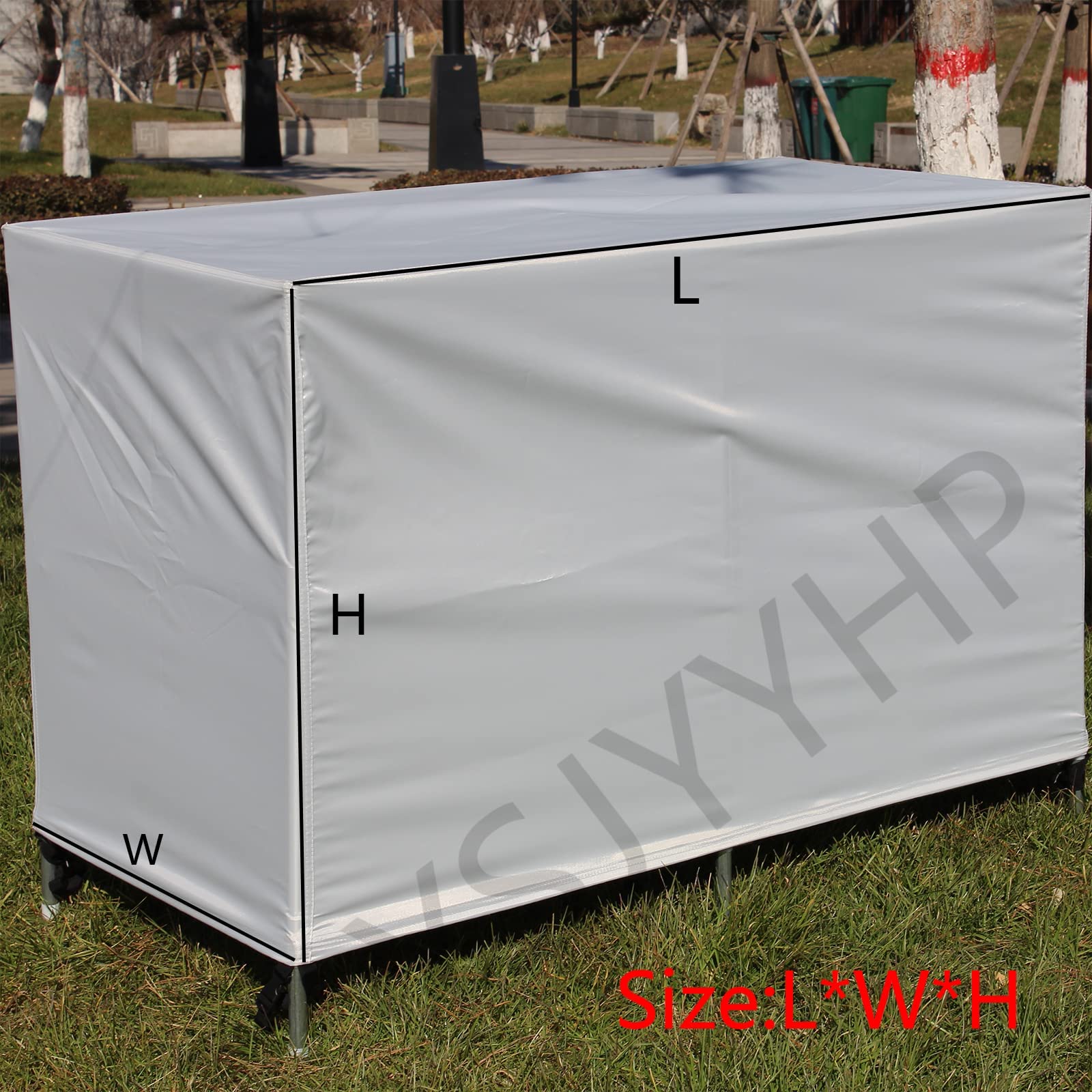 Copertura Tavolo Esterno Impermeabile,150x130x95cm Rettangolare Copertura Mobili Giardino,Telo Copri Tavolo Giardino Oxford 420D,Telo Protettivo per Tavolo e Sedie da Esterni