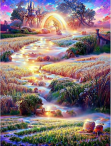 Kits de pintura de diamantes 5D para adultos, juego de cuadros artísticos de pintura de diamantes para manualidades, kits de pintura de bordado
