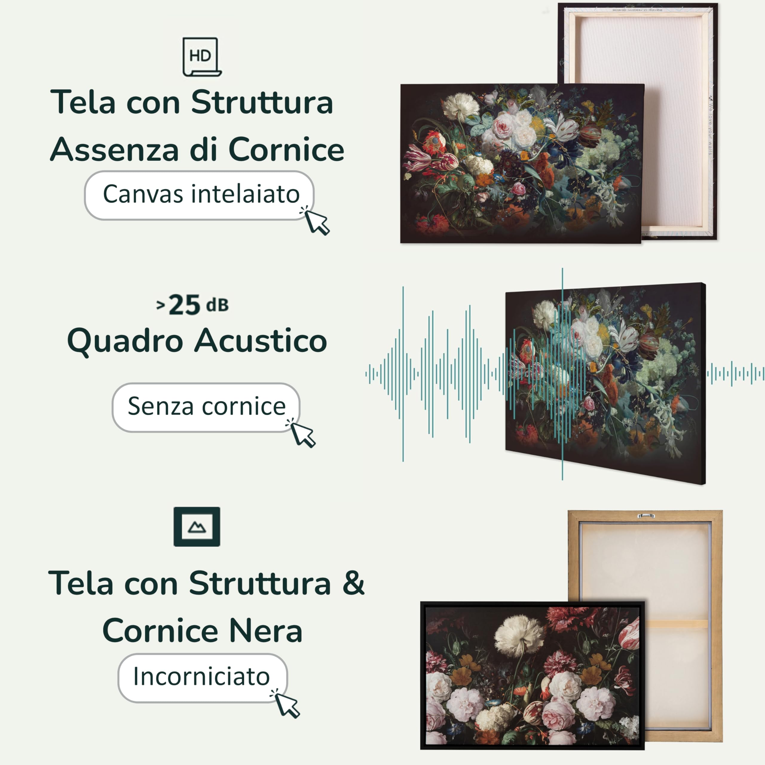 murando - Quadro con Cornice Nera Coffee&Milk 120x80 cm 1 Pezzo - Stampa su Tela - Quadri Moderni Soggiorno Grandi - Decorazioni da Parete Telaio in Legno - Amore h-C-0213-b-a