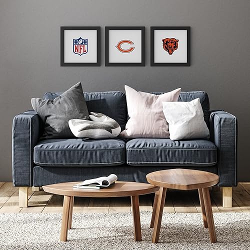 Miniatura 7 de Trends International Gallery Pops NFL Miami Dolphins - Póster de pared con casco de goteo, 12.00 x 12.00 pulgadas, versión de marco negro