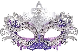 Lilac Masquerade Mask