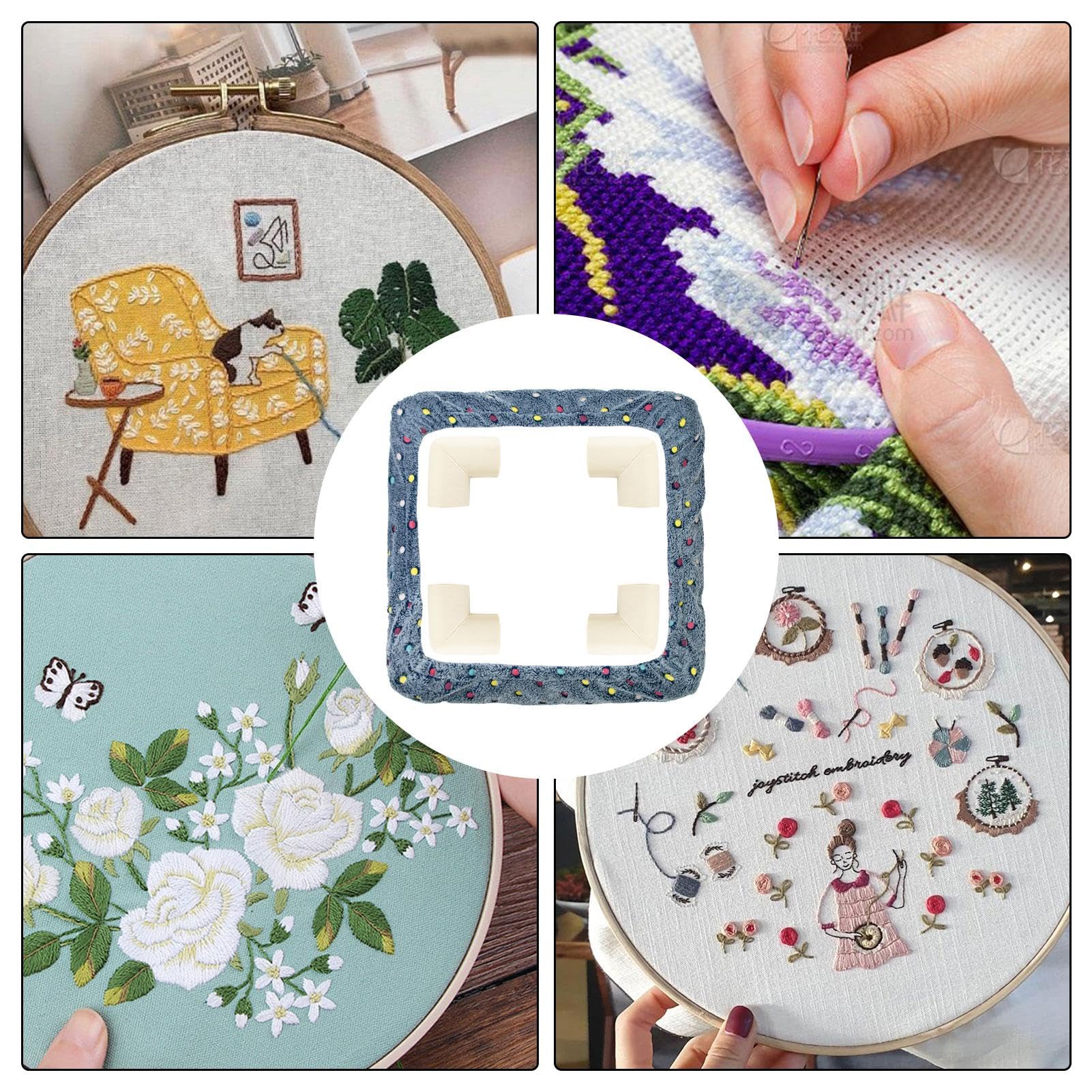 Housse De Cadre Touffeté, Couverture De Cadre De Broderie En