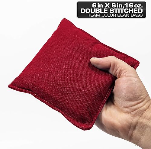 Miniatura 5 de Wild Sports Juego de cornhole de madera de 2 x 4 pies, estampado directo, Utah Utes, perfecto para patio trasero, playa, parque, portones traseros,