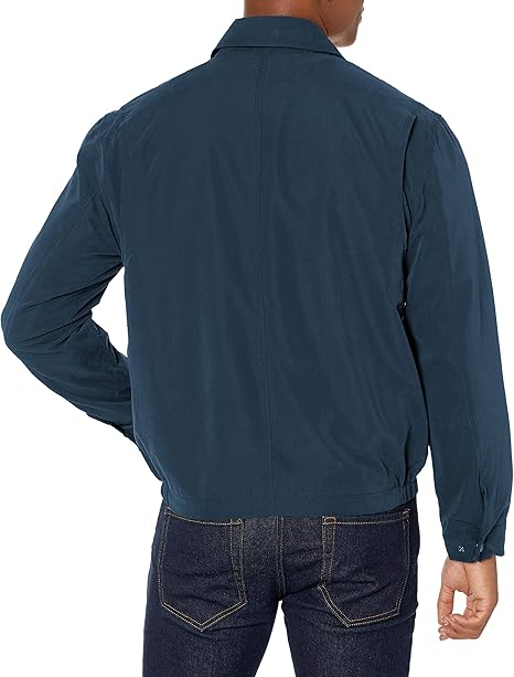 izod men's microfiber golf jacket