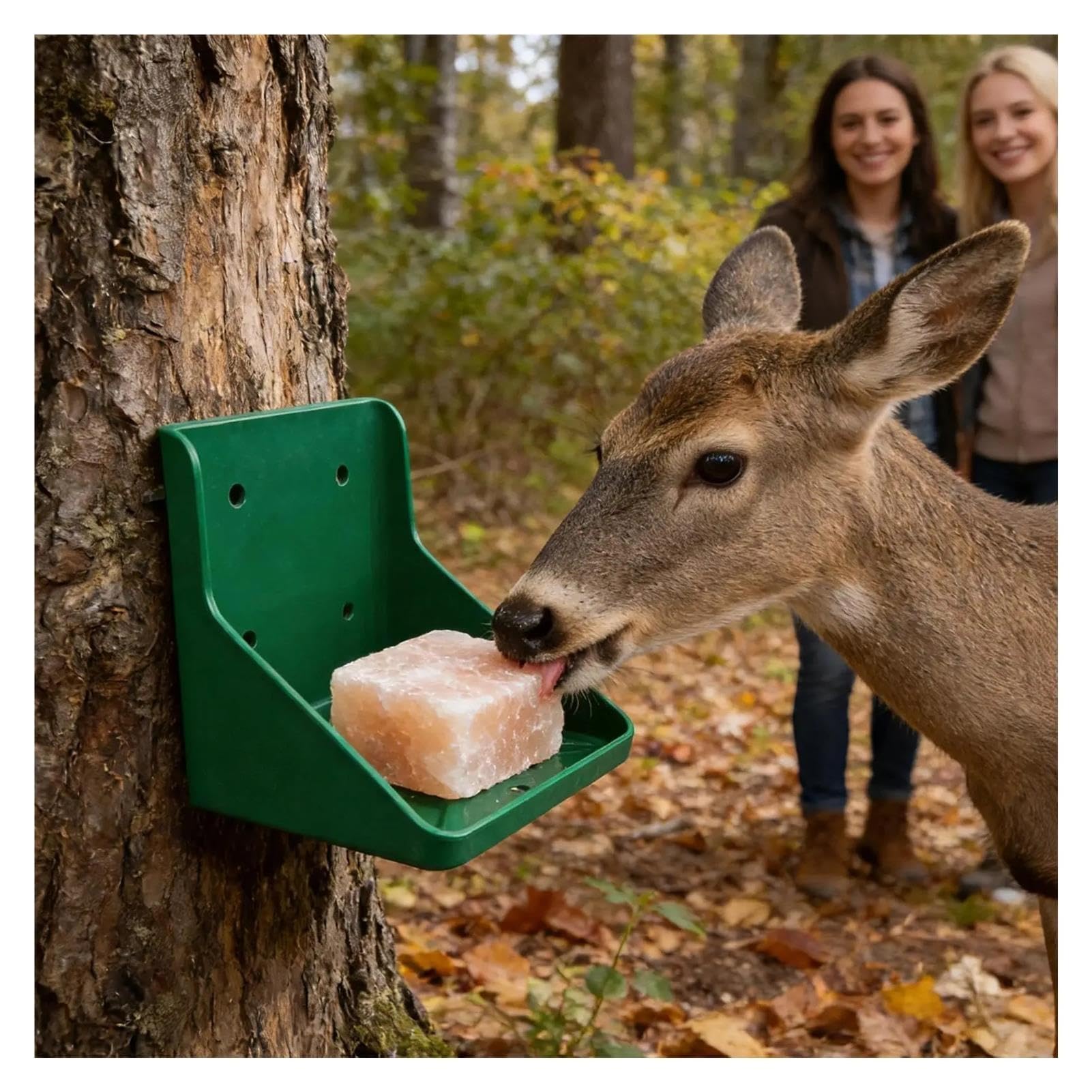 2 blocchi di sale per bestiame, pecore, cavalli, leccare, mattoni, contenitori per sale minerale, robusto e durevole (verde)