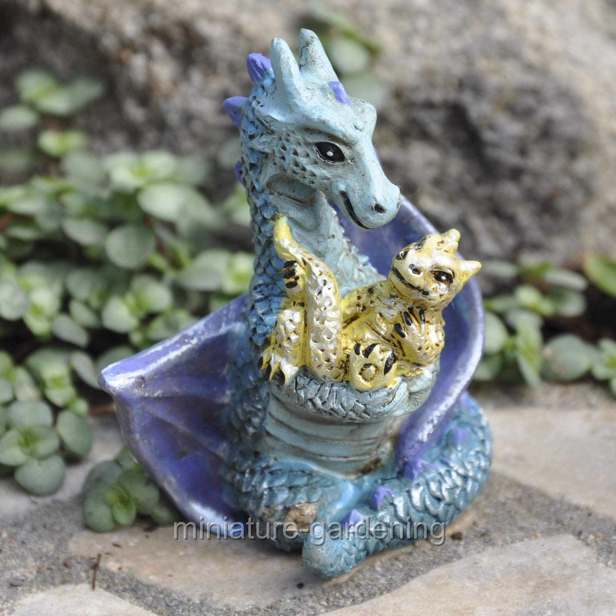 Fiddlehead Fairy Mom Baby Dragon