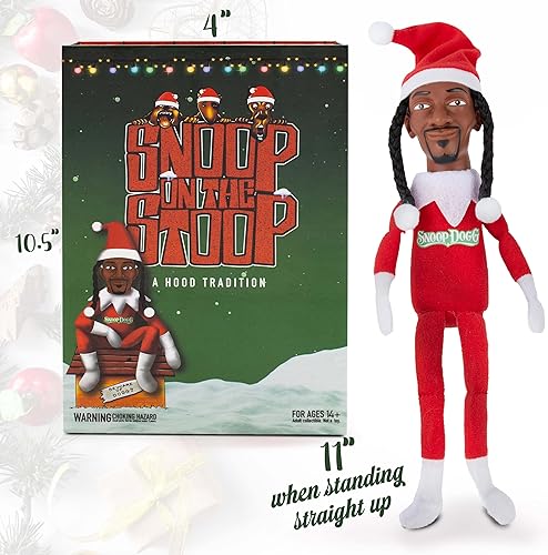 Miniatura 6 de Snoop Dogg Snoop on a Stoop Christmas Elf Doll