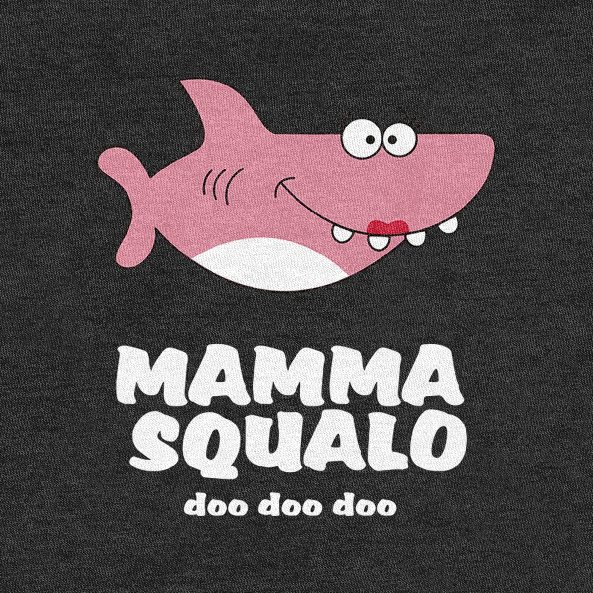 Shirtgeil Coppia di Baby t-Shirt - Bambino o Bambina e Mamma Shark squalo