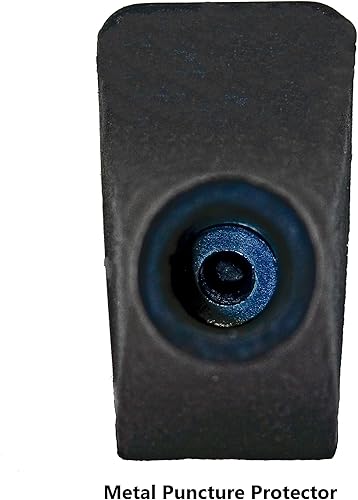 Miniatura 3 de Mons Peak IX Bastones nórdicos de senderismo para senderismo, bastones de goma de caña (paquete de 4) protectores de punta de repuesto con peldaños